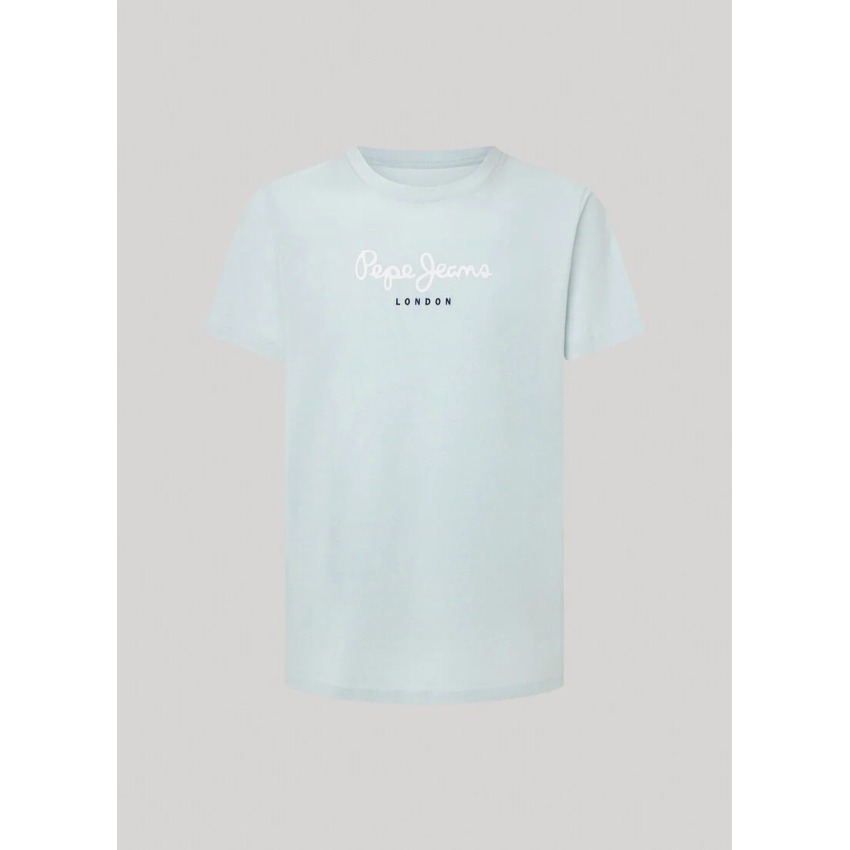 Pepe Jeans CAMISETA LOGO FIT REGULAR AZULCLARO