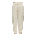 Only Pantalón cargo tiro alto Pantalones BEIGE