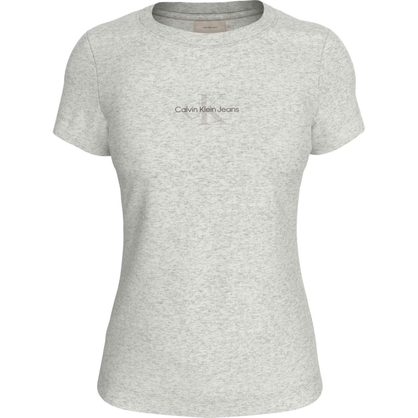 CALVIN KLEIN Camisetas de chica J20J223563 GRISCLARO