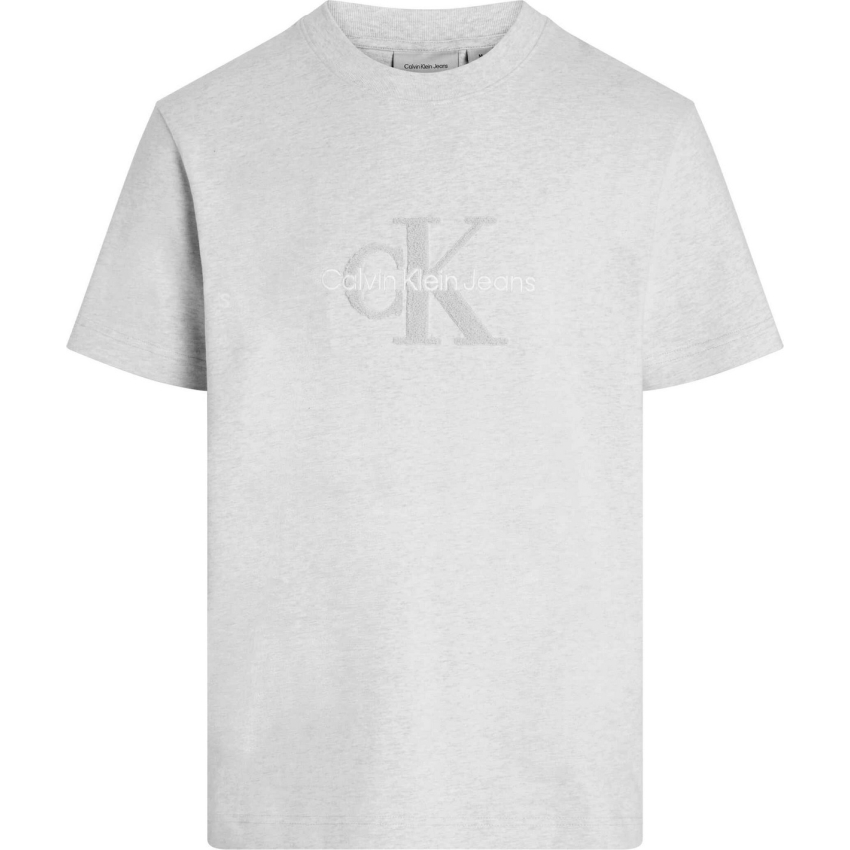 CALVIN KLEIN Camisetas de chico J30J326158 GRISCLARO