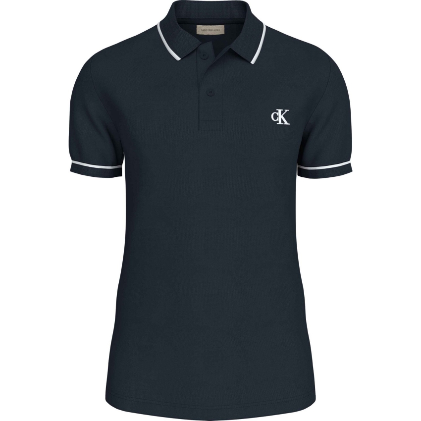 CALVIN KLEIN Polos de chico J30J315603 MARINO