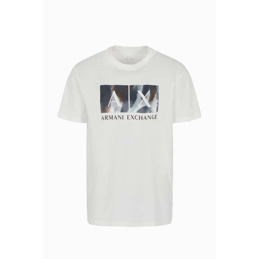 AX Armani Exchange Camisetas de chico 6DZTHFZJH4Z BLANCO