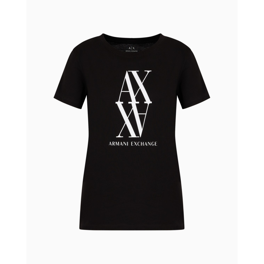 AX Armani Exchange Camisetas de chica 6DYT04YJG3Z Negro