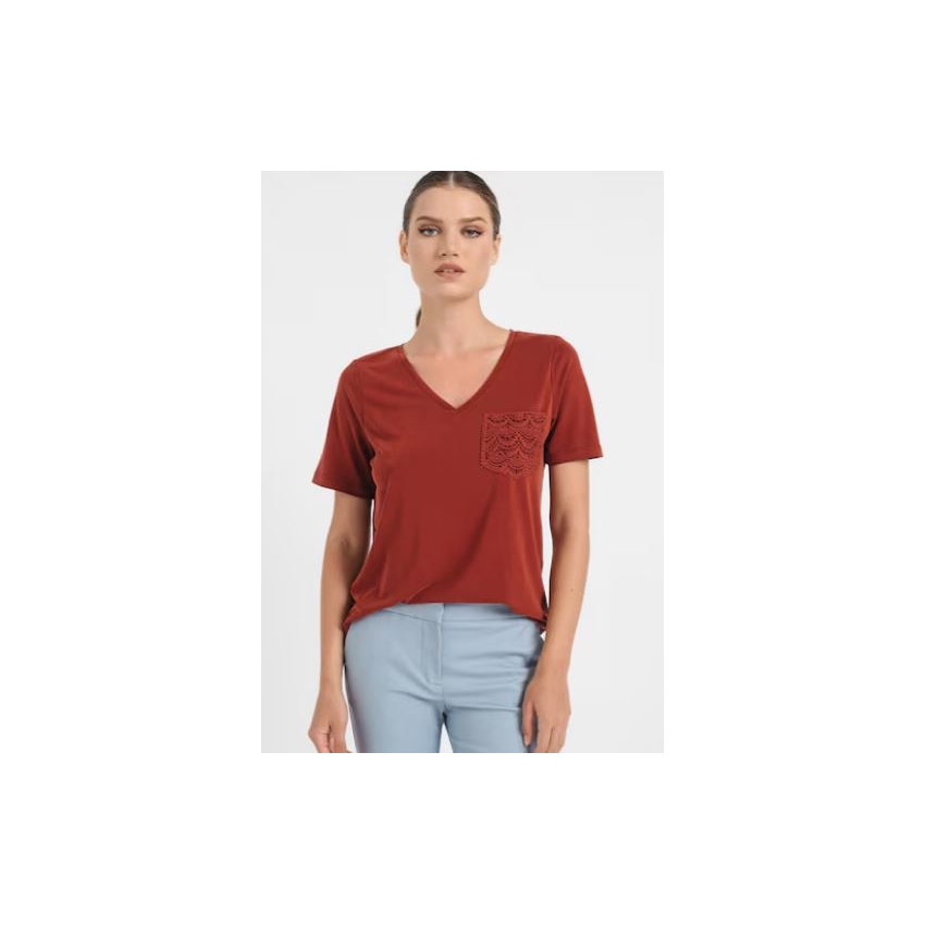 Vero Moda Camisetas de chica 10313218 GRANATE