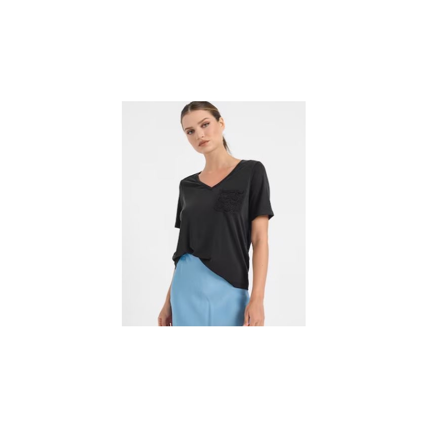 Vero Moda Camisetas de chica 10313218 Negro