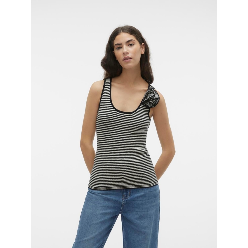 Vero Moda Camisetas de chica 10310134 Negro