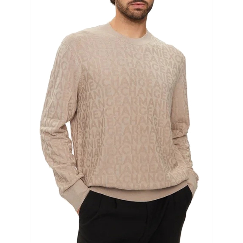 AX Armani Exchange Jerseys de chico 6DZM1RZM4DZ BEIGE