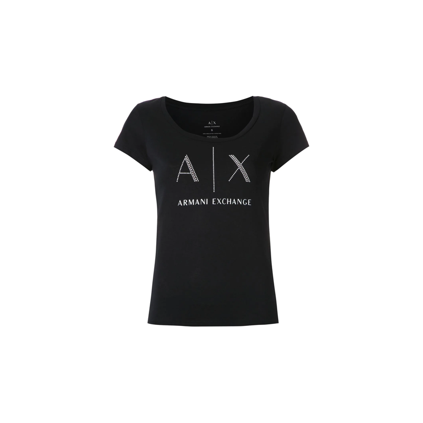 AX Armani Exchange Camisetas de chica 8NYT83YJ16Z Negro