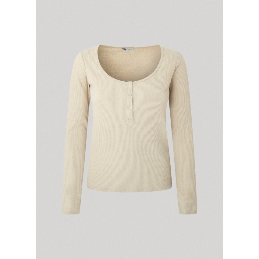 Pepe Jeans Camisetas de chica PL505692 BEIGE