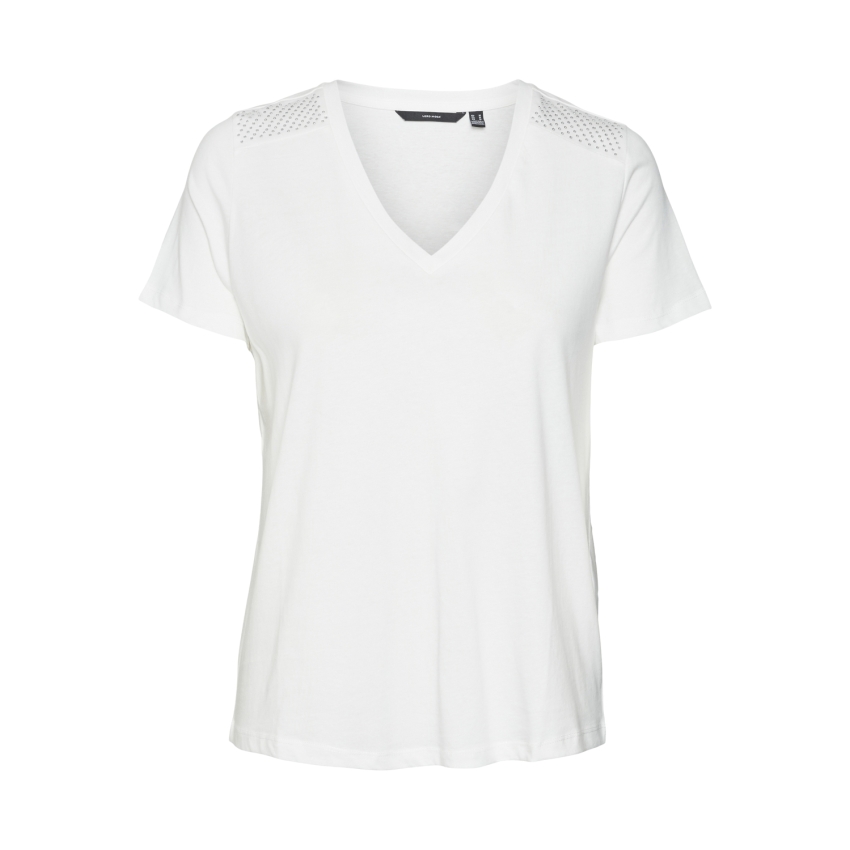 Vero Moda Camisetas de chica 10311632 BLANCO