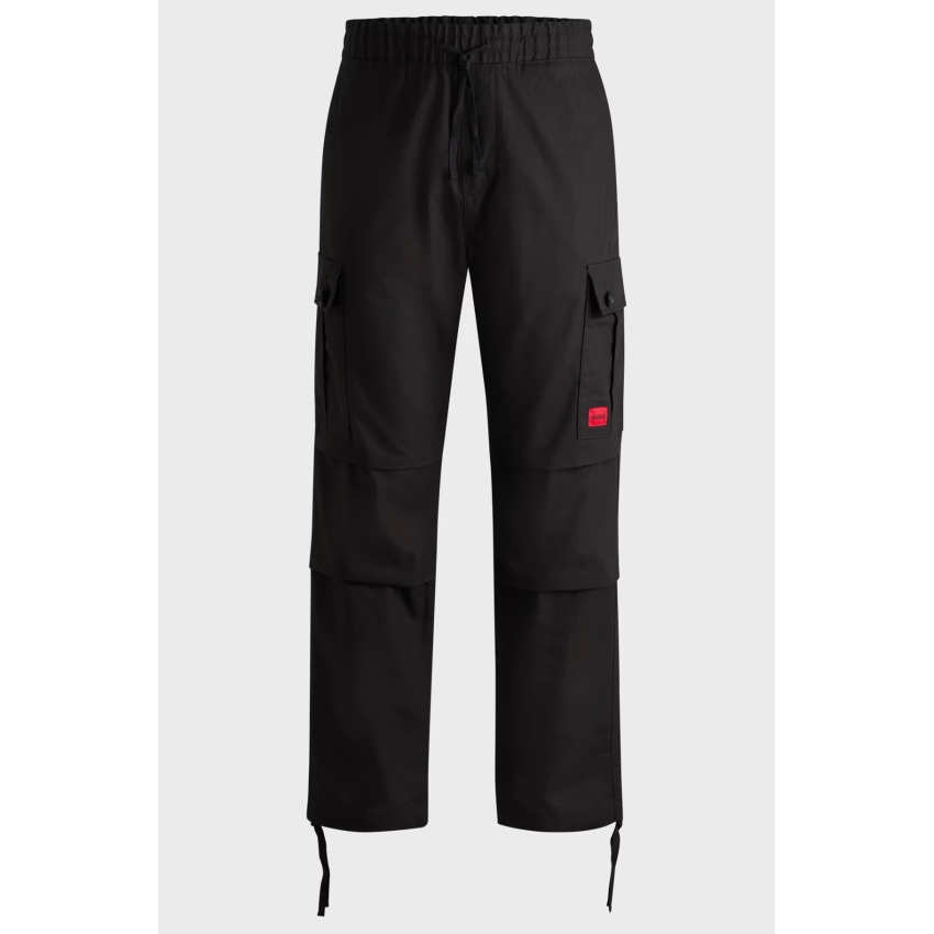 Pantalones de chico HUGO BOSS 50493865-NEGRO Negro