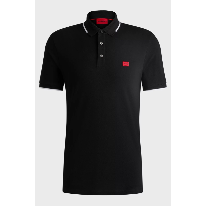 Polos de chico HUGO BOSS 50490775-NEGRO Negro